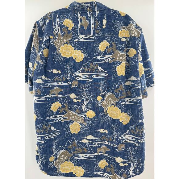 Reyn Spooner Shirt XXL Chinese New Year Boar 2019 Pig Hawaiin Print 2XL Rare New - Picture 2 of 9